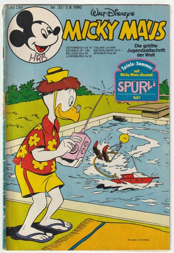 Micky maus 32 1980 ohne - ✪,