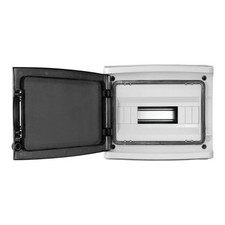 HGF B-WARE Verteilerkasten Feuchtraum 12 Mod 1000V Sicherungskasten Aufputz IP65