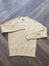 Uniqlo gelber strickpullover - uniqlo,