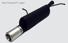 Ulter Sportauspuff Peugeot 307 Fließheck 04/01- 100mm rund eingerollt gerade