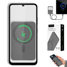 POWER BANK induktiv Kruger&Matz 5000 mAh magnetisch grau