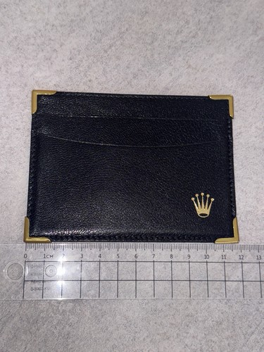 Rolex kartenhalter leder - rolex,
