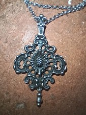 Trachtenschmuck Trachten Anhänger Tracht Folklore silber alt antik