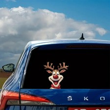Rentier Autoaufkleber