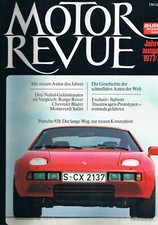 Motor Revue Ausgabe 1977 / 1978 