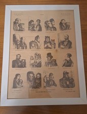 Kladderadatsch Satire Comic Vintage 4. Jahrgang No. 50 (14. Dez 1851)