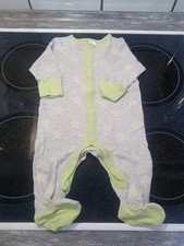 Grauer "Sterne" Schlafanzug -