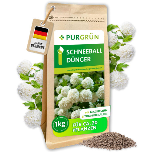 Purgrün schneeball dünger - schneeball,