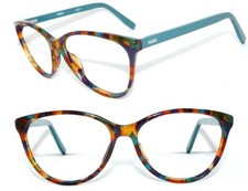 HUGO BOSS BRILLE BRAUN BLAU BO 0202 DAMEN FASSUNG SONNENBRILLE GESTELL EA7 ETUI