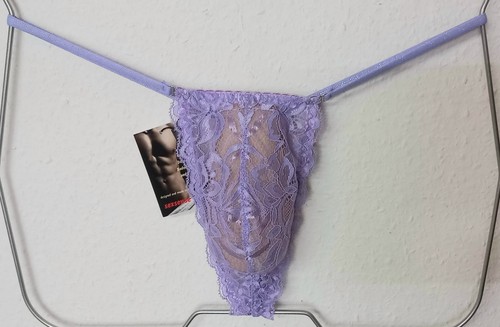 Mini string men lingerie lila - string,