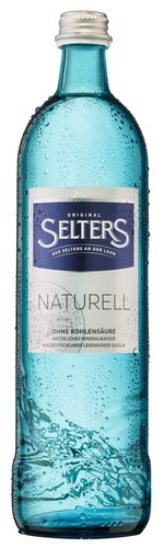 Selters naturell 0 75 - , l