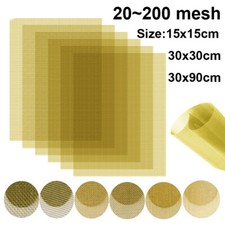 20-200Mesh Messing Gewebe Breit 15X15Cm/ 30X30Cm / 30X90Cm Gitter Filter Draht