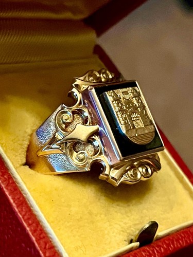 Siegelring 585 14k - , gold