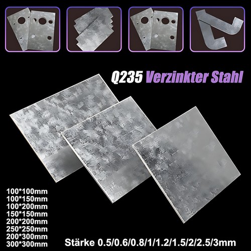 Verzinkt stahlplatte - verzinkt,