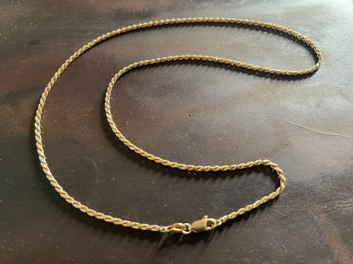 Kordel kette gold - kette, 585