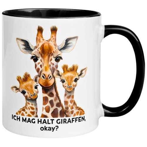 Tasse giraffe ich mag - tasse,