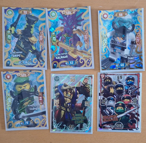 Lego ninjago trading - card, game