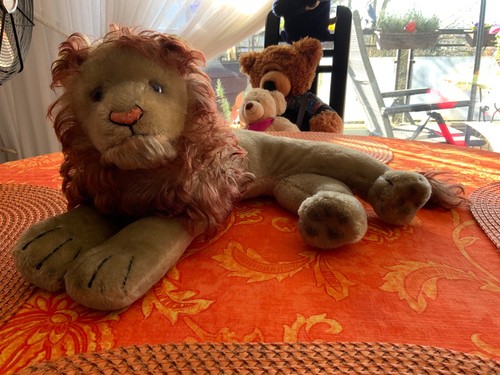 Steiff löwe leo liegend - steiff, "leo",