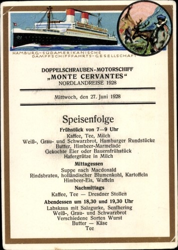 Doppelschrauben motorschiff - ak, doppelschrauben-motorschiff