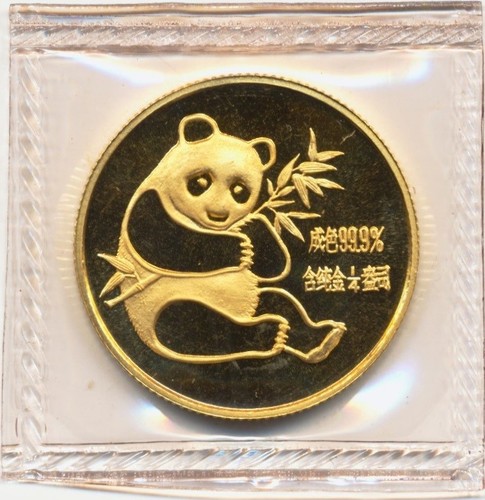 Goldmünze panda 1982 - panda,