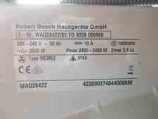 Bosch Waschmaschine TYPE WCM62