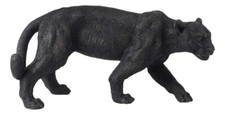 Black Panther Garten Ornament Harz Statue Figur Wohndeko Dschungel Motiv groß