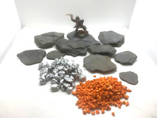 Konvolut Bits Tabletop Gelände Terrain Felsen Steine Geröll Platten Marmor Streu