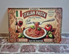 ITALIAN PASTA Blechschild