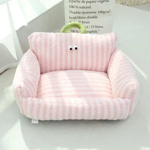 Hunde bett weiches - hunde, gestreiftes