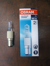 ECHTE OSRAM HALOLUX CERAM B15d 60W 64406 KL KLAR DIMMBAR MADE IN GERMANY !