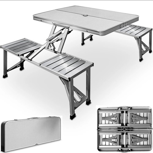 Picknick set aluminium mit - -,