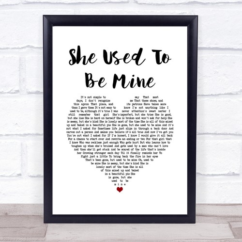 She used mine - be, white