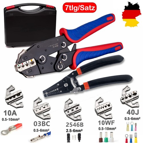 5in1 crimpzange set - set, presszange
