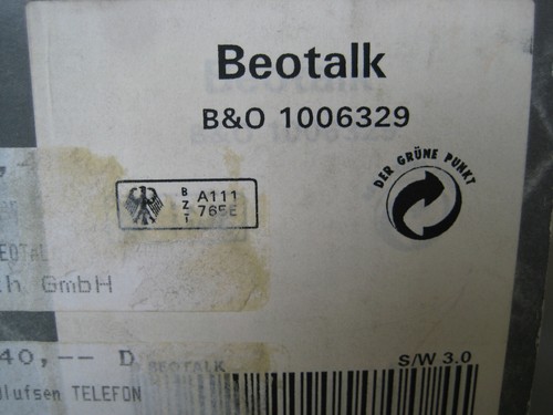Bang olufsen beotalk - &,