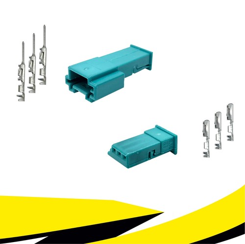 Buchse stecker 3 polig - +,