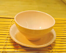 CASAgent Müslischale mit Unterteller - handgefertigt