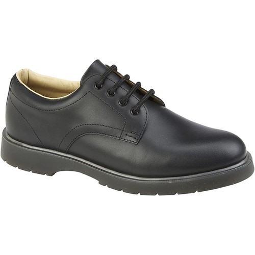 Schwarze leder herren uniform - schwarze,