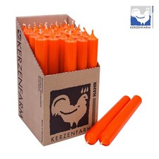 Stick candle orange 180x22mm - stick,