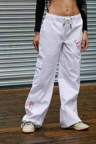 Weiße damenhose hardy - damenhose, hardy"