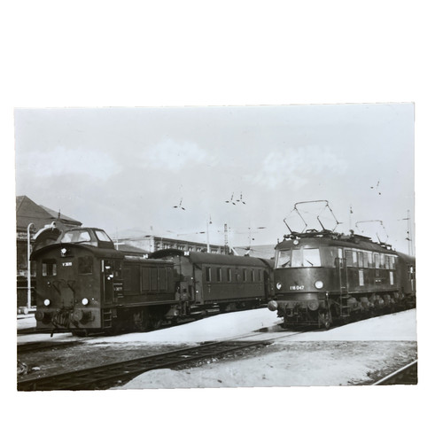 Postkarte zug eisenbahn - postkarte, ak
