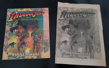 Amiga Indiana Jones and the Fate of Atlantis deutsches Handbuch und Starthilfe 