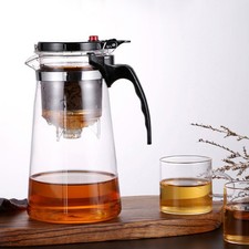 Hitzebeständige Glasteekanne