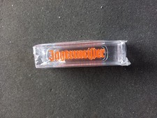 12 ST Jägermeister Stamper/Shotglas 2 cl eckig Kunststoff (Acryl)