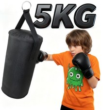 Boxsack gefüllt mit Handschuhen 4oz und Sack 50cm 5 kg Füllung Kinder Boxen Set