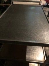 1 Stück  Transportwagen Servierwagen 3 Etagen Edelstahl belastbar 120KG gebrauch