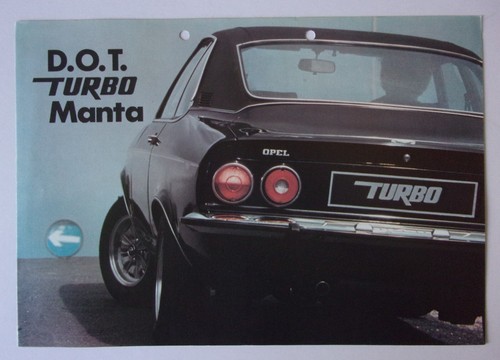 Opel manta turbo orig - opel,