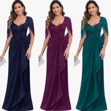 Brautmutter Kleid Lang Chiffon