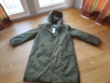 ++s.Oliver Kurzmantel mit Kapuze ++ Winterjacke ++ Olivgrün Gr. 46