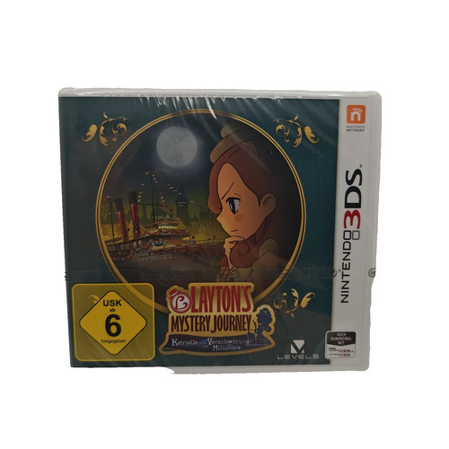 3ds layton mystery journey - mystery,