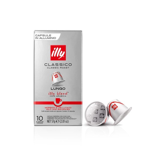 Illy kapseln classico lungo - classico, 10